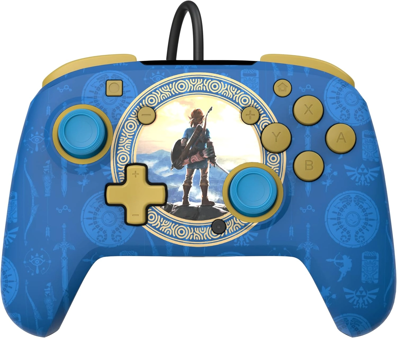 Rematch Wired Controller - Hyrule Blue Nintendo Switch