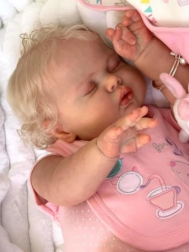 Reborn Toddler Baby Doll - 24inches Hand-rooted Hair Ages 3+