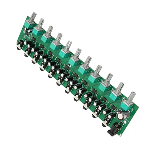 Stereo Headphone Amplifier - 10 Channel High Power