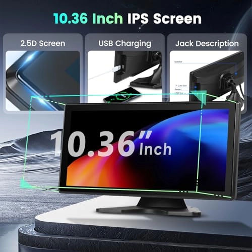 Reversing Camera - 1080P Night vision + Monitor - Wireless Carplay