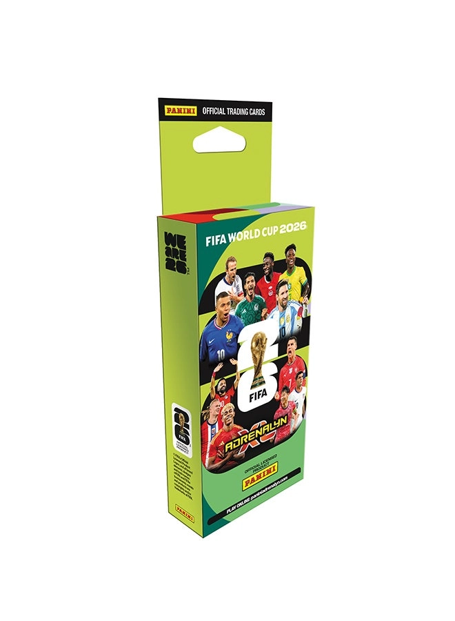 FIFA World Cup 2026 Ecoblister - 7 trading card packets 4 Limited Edition Cards