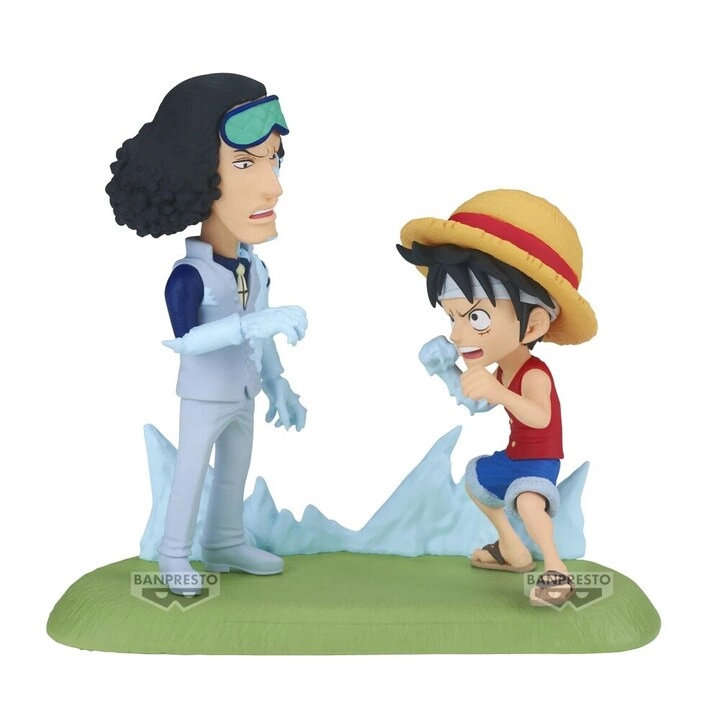 Banpresto Monkey D. Luffy + Kuzan Aokiji - One Piece (4983164286885)