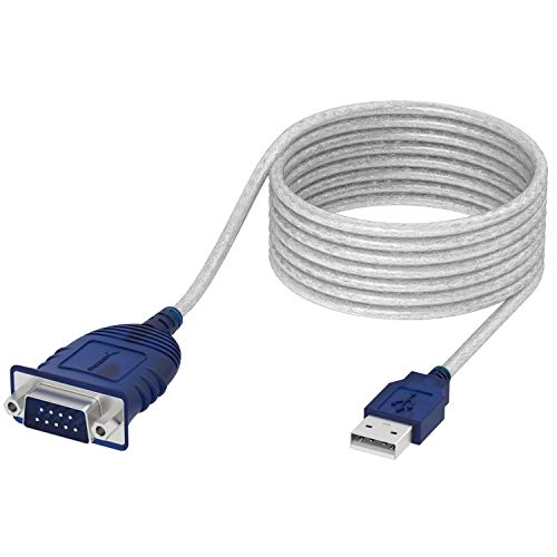 USB 2.0 to Serial Converter Cable - 9 Pin DB 9 RS 232