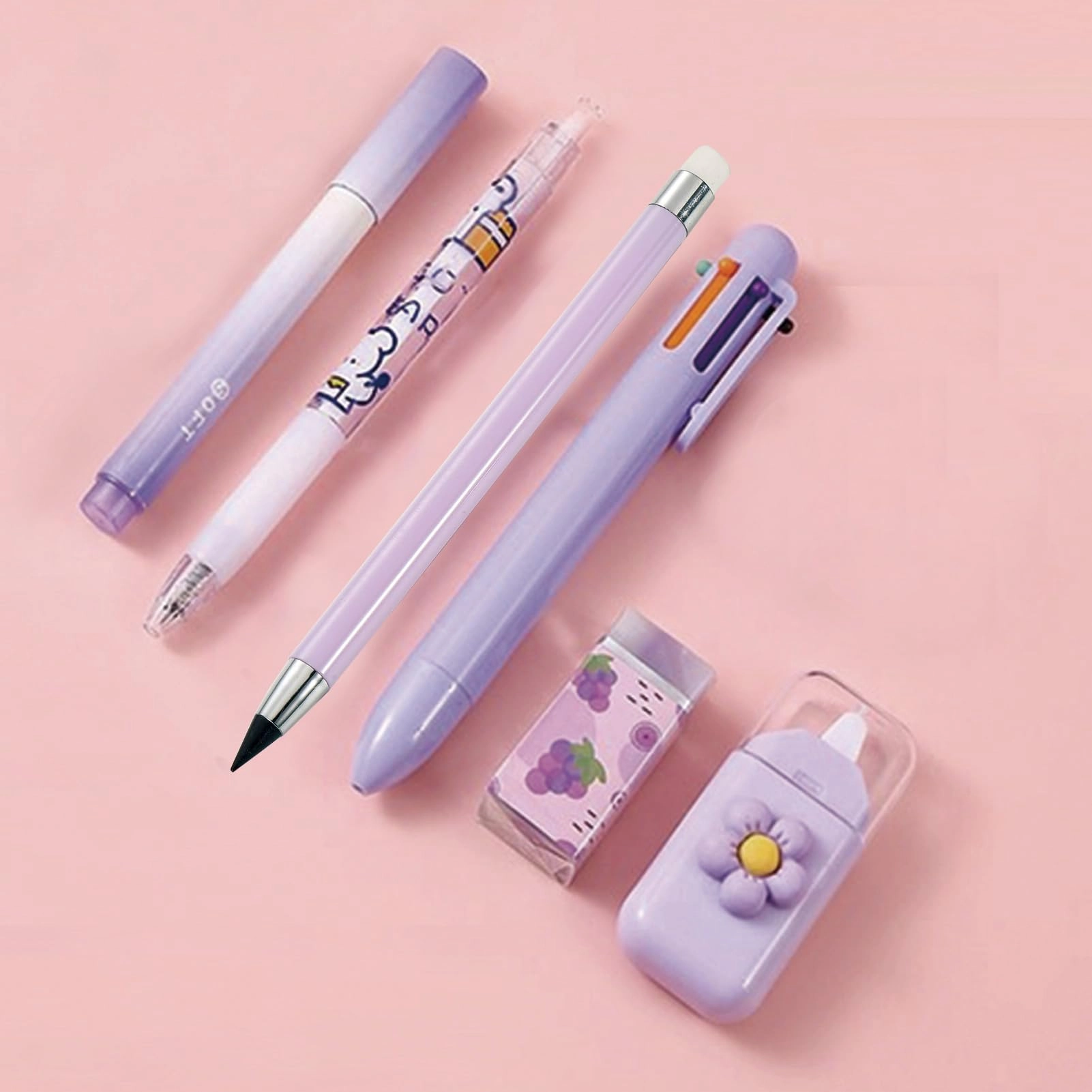 Stationery Set - 6 Pcs