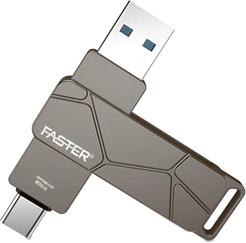 Dual OTG USB Type-C Flash Drive - USB 3.1 512GB