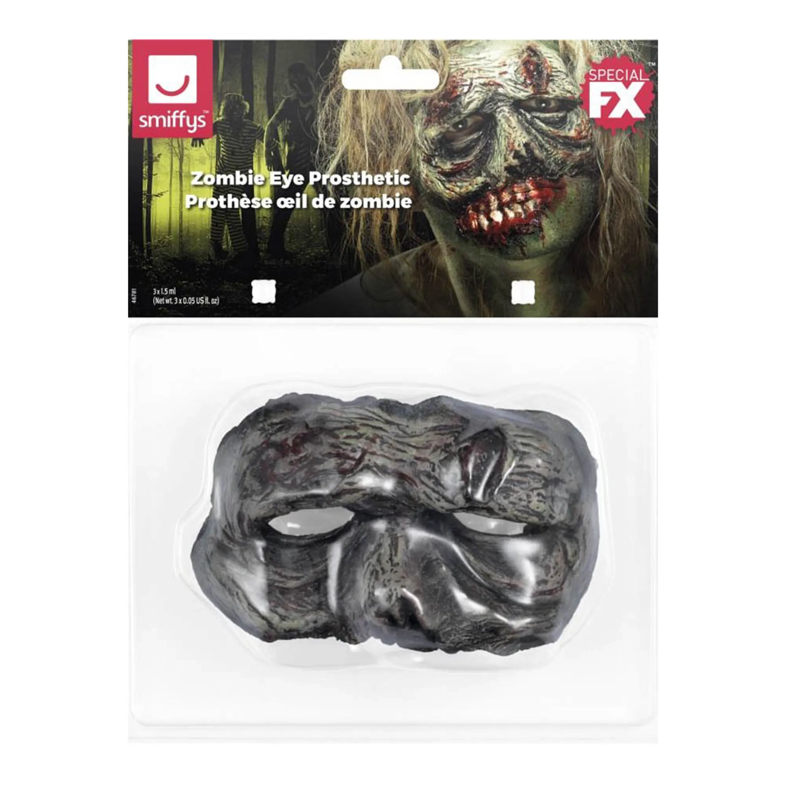 Smiffys Foam Latex Zombie Eye Prosthetic