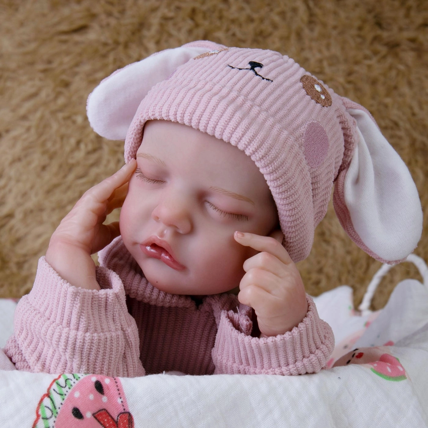 Reborn Baby Doll - 18-Inch Silicone Ages 3+