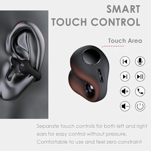 Open Ear Bone Conduction Headphones Wireless Headphone