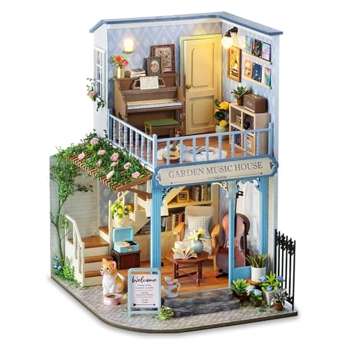 DIY Miniature Dollhouse Kit - Warm Moment 1:24