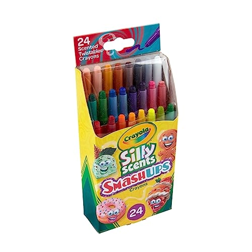 Mini Twistables Scented Smashups Crayons - 24ct