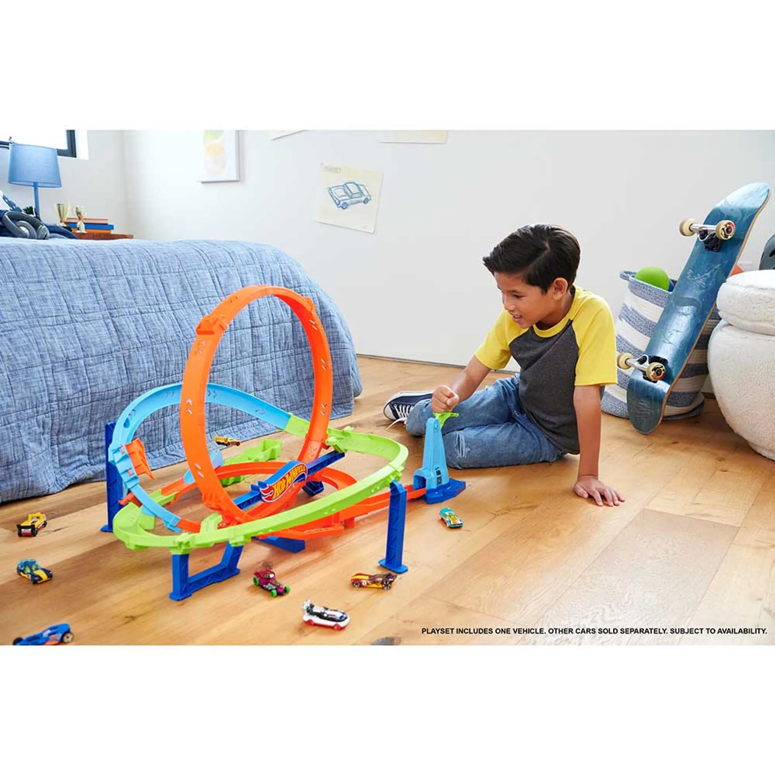 Action Loop Cyclone Challenge 1:64 Die-Cast Car