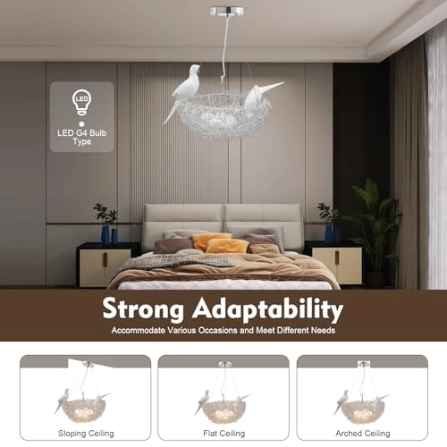 Bird's Nest Chandelier - 4000K
