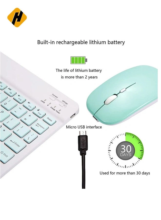 Ultra-Slim Bluetooth Keyboard and Mouse Combo