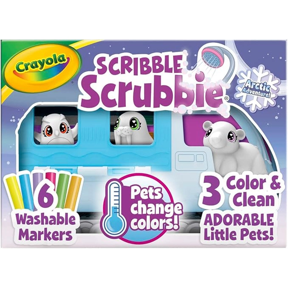 Crayola Scribble Scrubbie Pets Arctic Snow Explorer