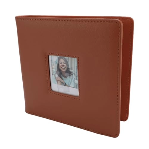 qlwc591to6-11 2.62x2.12" 288 Photos PU Leather Photo Album