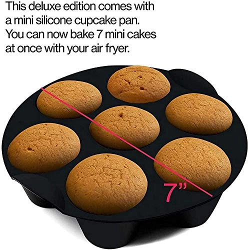 Cake Barrel + Pizza Pan + Metal Holder + Double Layer Rack + Silicone Mat - Stainless Steel 5-PCS