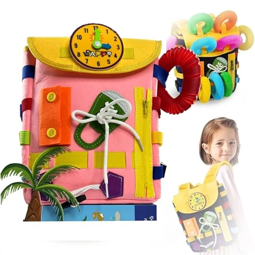 Busy Board School Bag