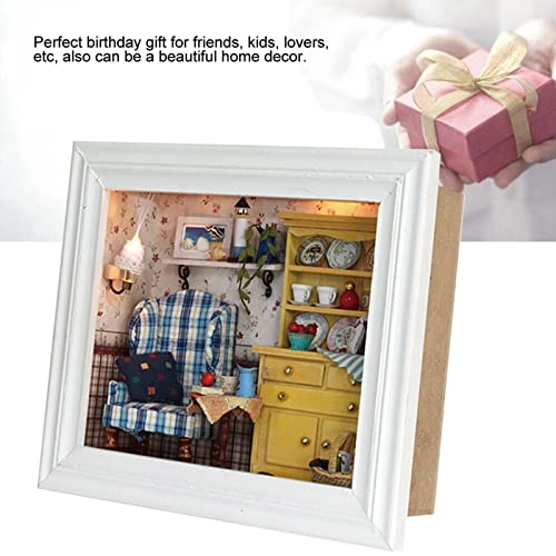 Mini Dollhouse Kit - Hanging Photo Frame 24 x 19 x 8 cm
