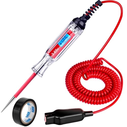 Digital LCD Circuit Tester - 3-48V alligator clip
