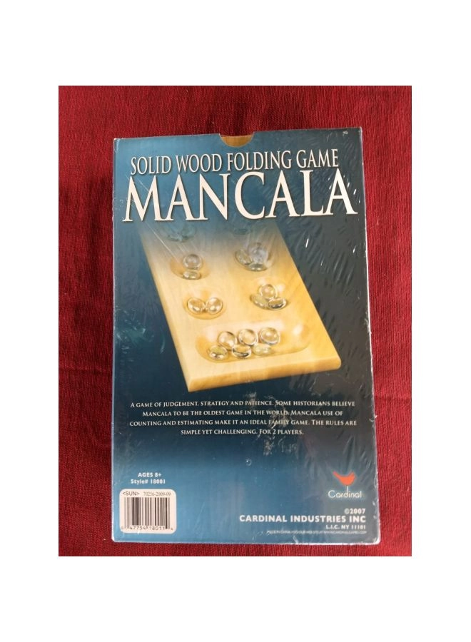 Mancala - Solid Wood Folding Red