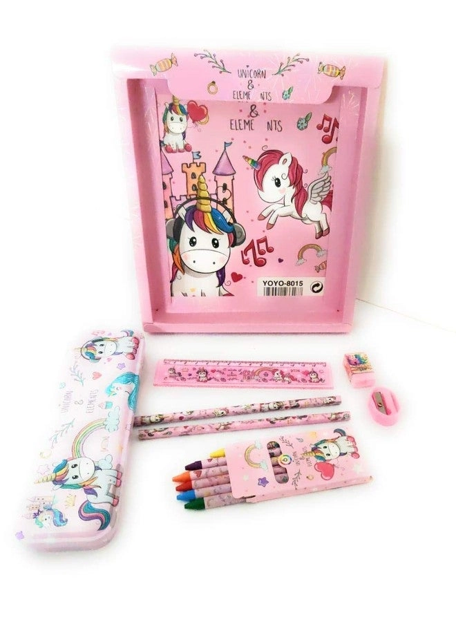Stationary Set - Pencil case Two Pencils Eraser