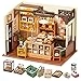 Dollhouse Kitchen Bakery Kit - cream Wood