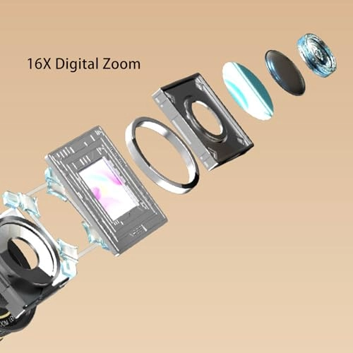 Vintage Digital Camera - 56MP 2.7K