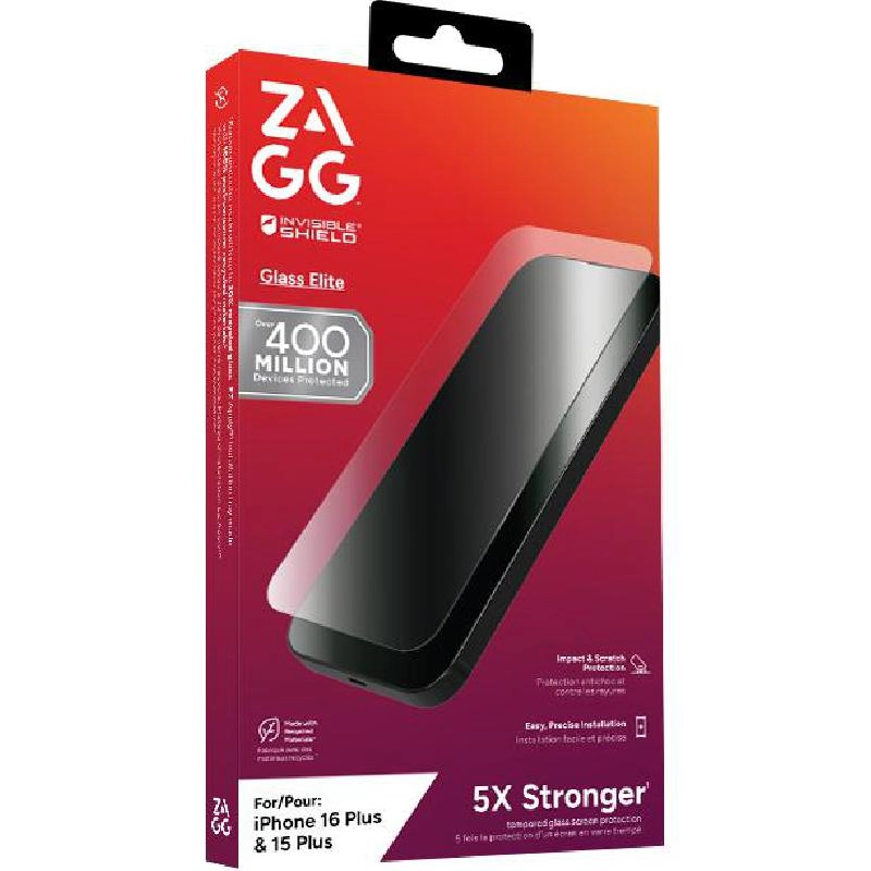 Clear Tempered Glass Screen Protector for iPhone 16 Pro Max