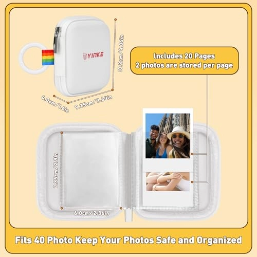 Pocket Photo Album - Polaroid Go Film and Polaroid Go Instant Mini Camera Travel