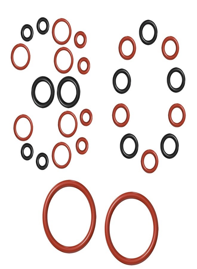 Mtuiewo Silicone O Ring Kit - 2 Set 30 Pcs Compatible with Saeco Gaggia