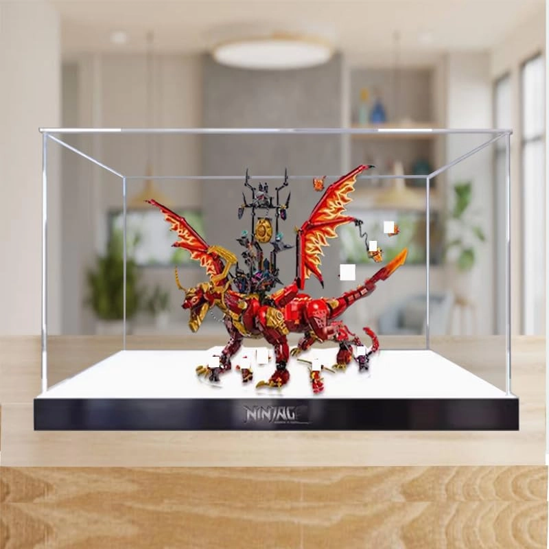 Clear Acrylic Display Case - LegoNINJAGO