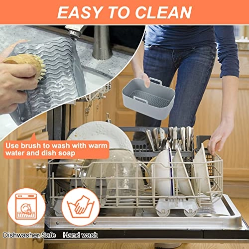 Air Fryer Silicone Liner - Silicone 2PCS