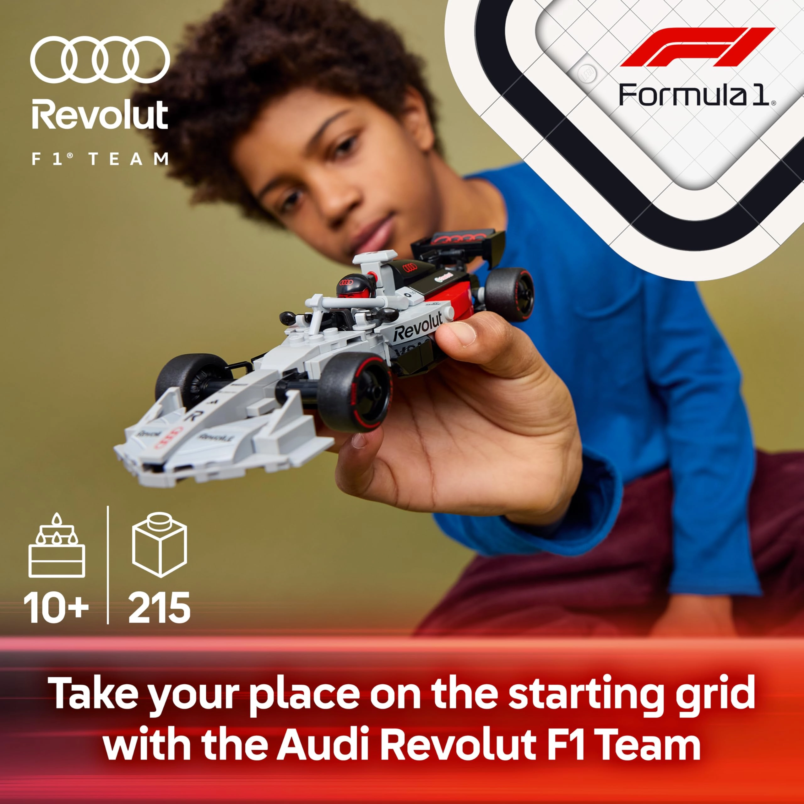 Speed Champions Audi Revolut F1 Team R26 Race Car (77259)