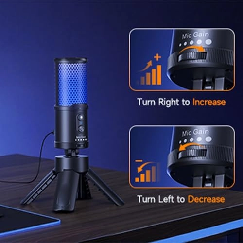 Luocugvey076uik USB+3.5mm-Mini-Jack Microphone