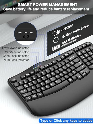 Wireless Keyboard - US Wired