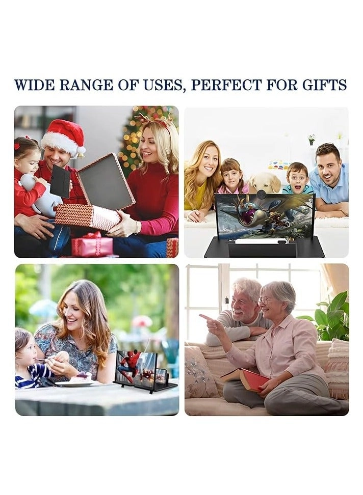 Screen Magnifier - Foldable 16" 3D for All Smartphones
