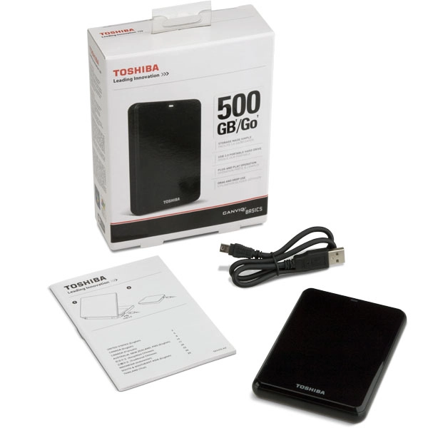 Canvio Basics 500GB HDD