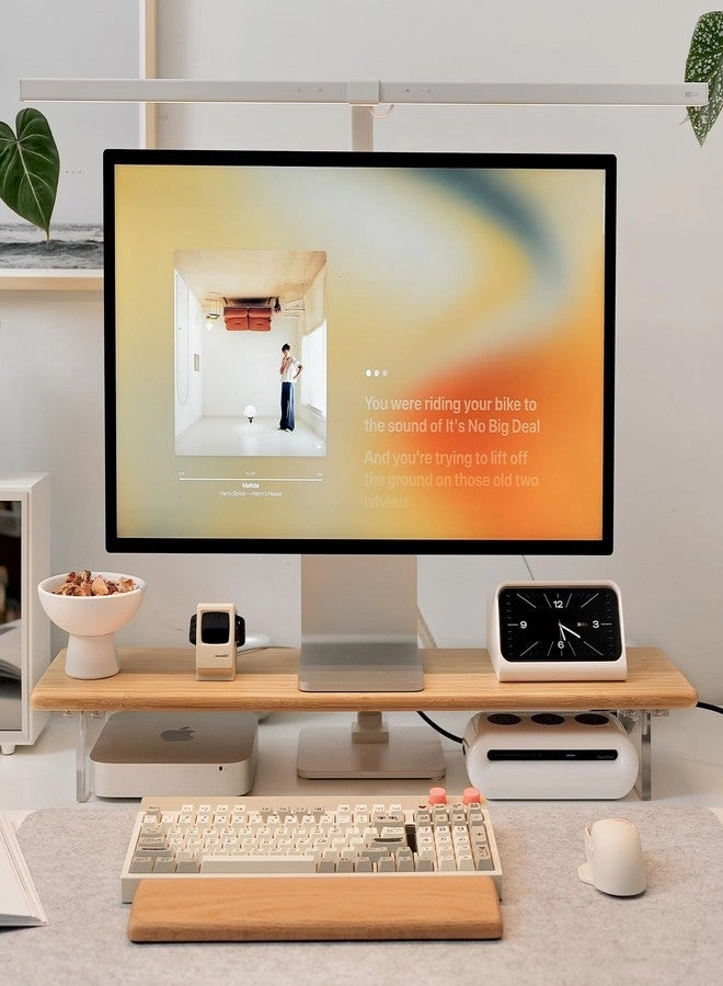 Bamboo Monitor Stand Riser - 31.5 Inches