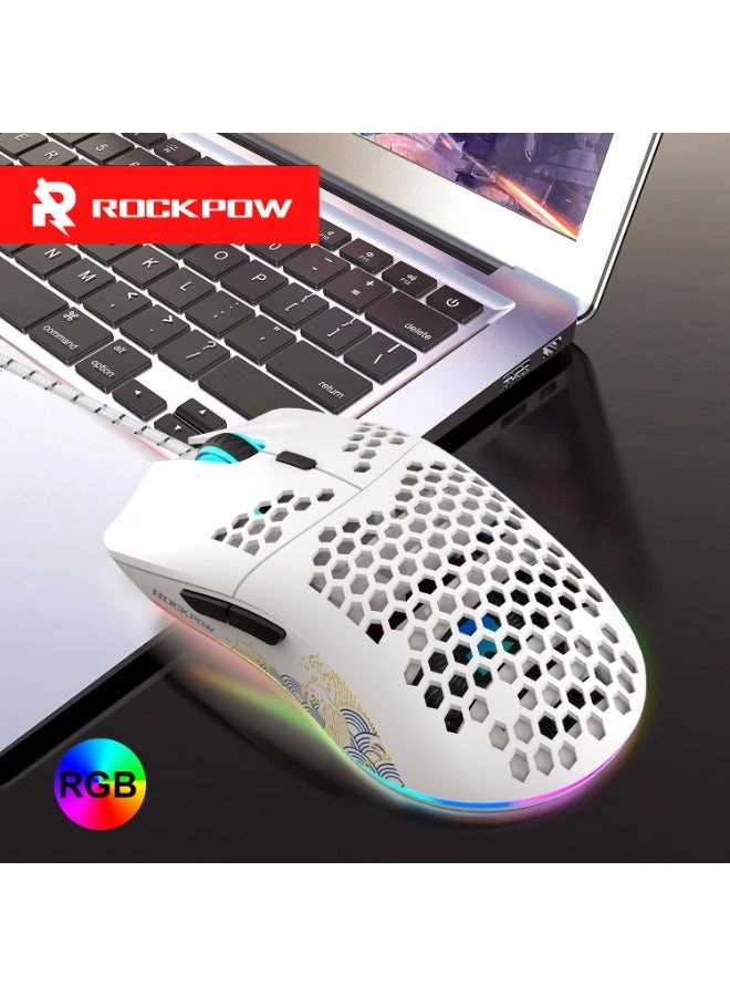 Rock Keyboard + Ultralight Honeycomb Mouse + 700x300mm Mousepad