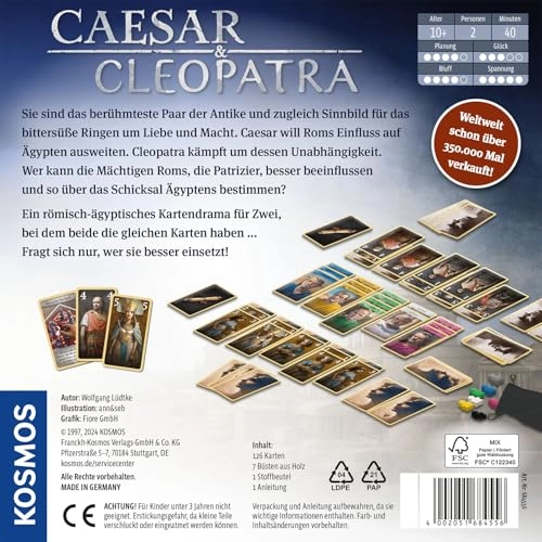 Caesar & Cleopatra - Card Game (German)