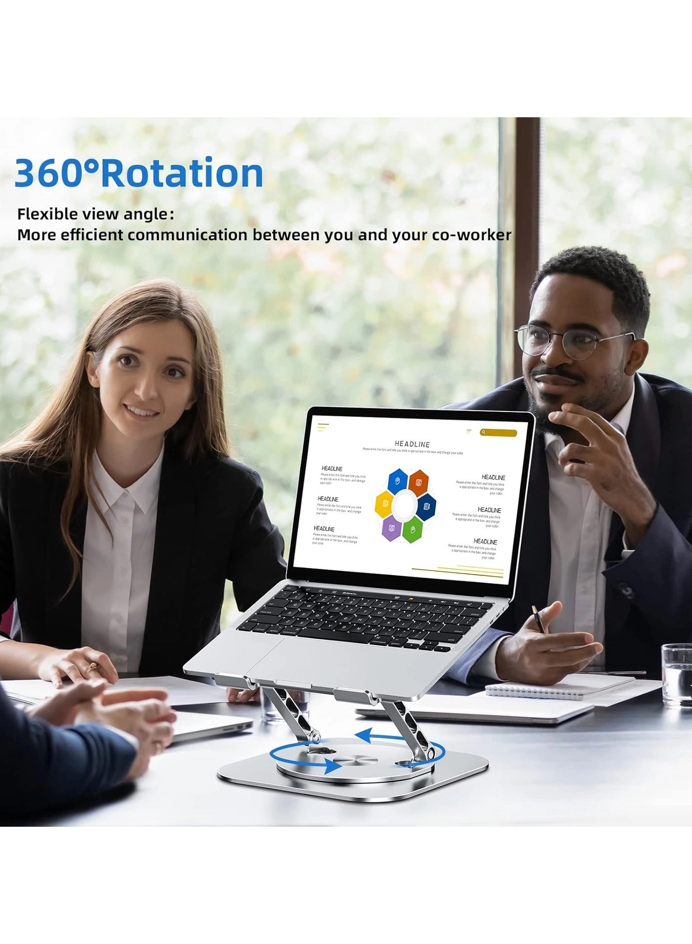 Adjustable Laptop Stand - 10-17"