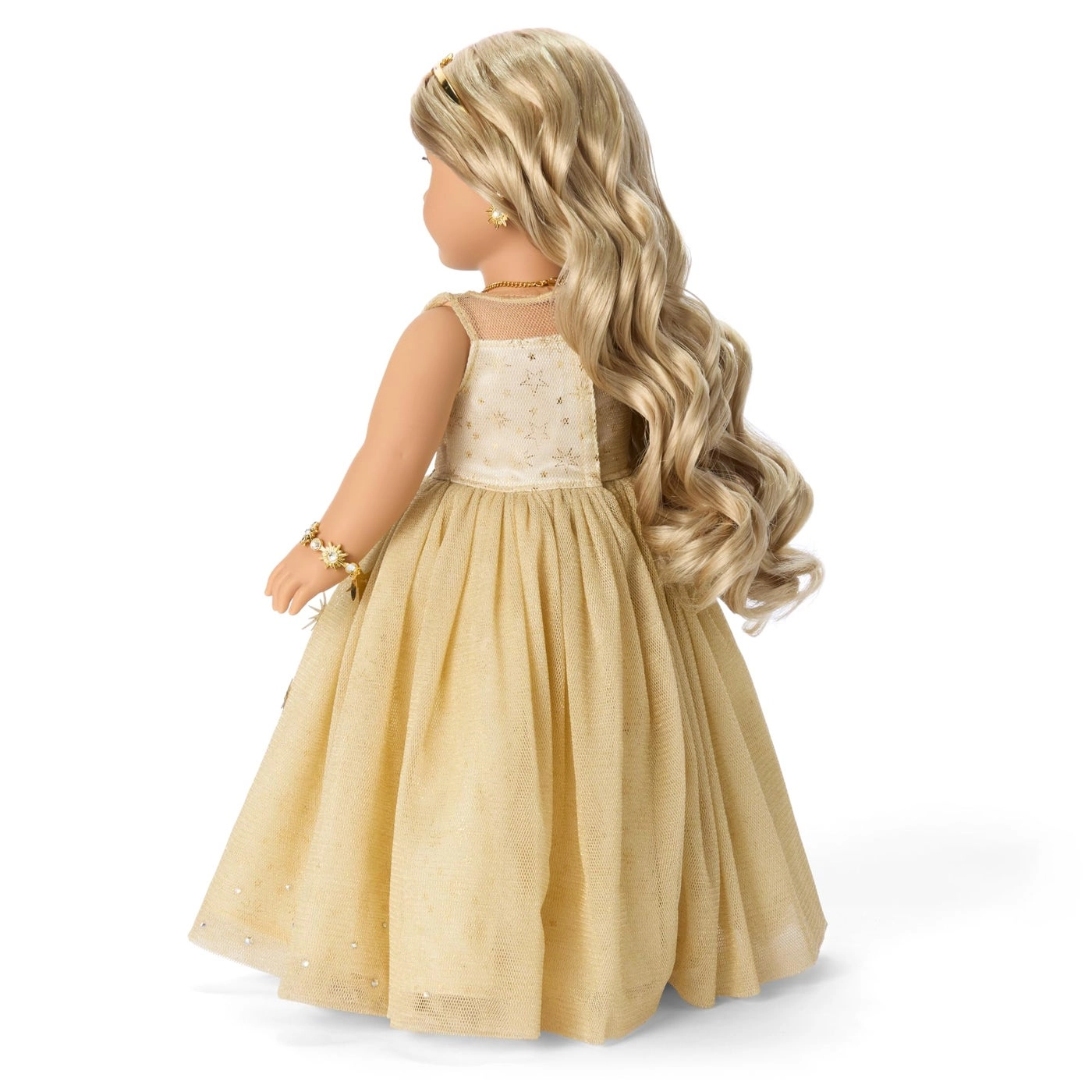Truly Me - LightBlue Eyes Long Wavy Blonde Hair Glimmering Gold Holiday Collector Ages 8+