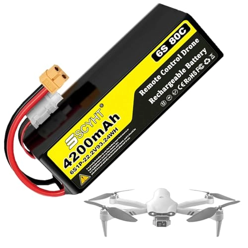 6S Drone Battery - 7200mAh 6800mAh 6500mAh