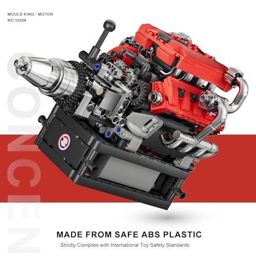 10204 - V8 motor Motor Engine Model Kit