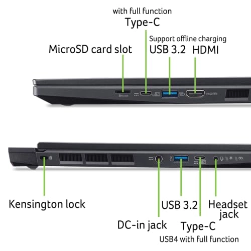 Nitro 14 AN14-41-R74Z - 14.5'' Ryzen 7 8845HS 16GB DDR5 512GB SSD