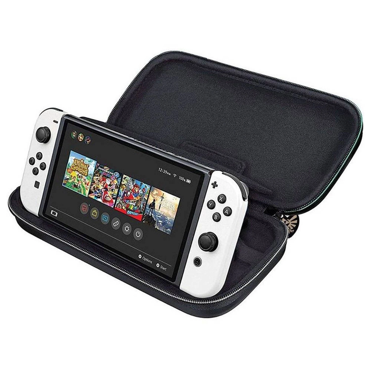 Zelda Tears of the Kingdom Traveler Carrying Case - Multicolour for Nintendo Switch