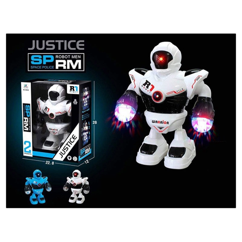 Robot With Light & Music - Assorted 1pc Battery operated