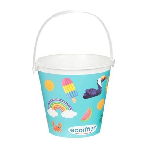 Glitter Beach Toy Bucket - 17 cm 2 Pcs Accessory Set