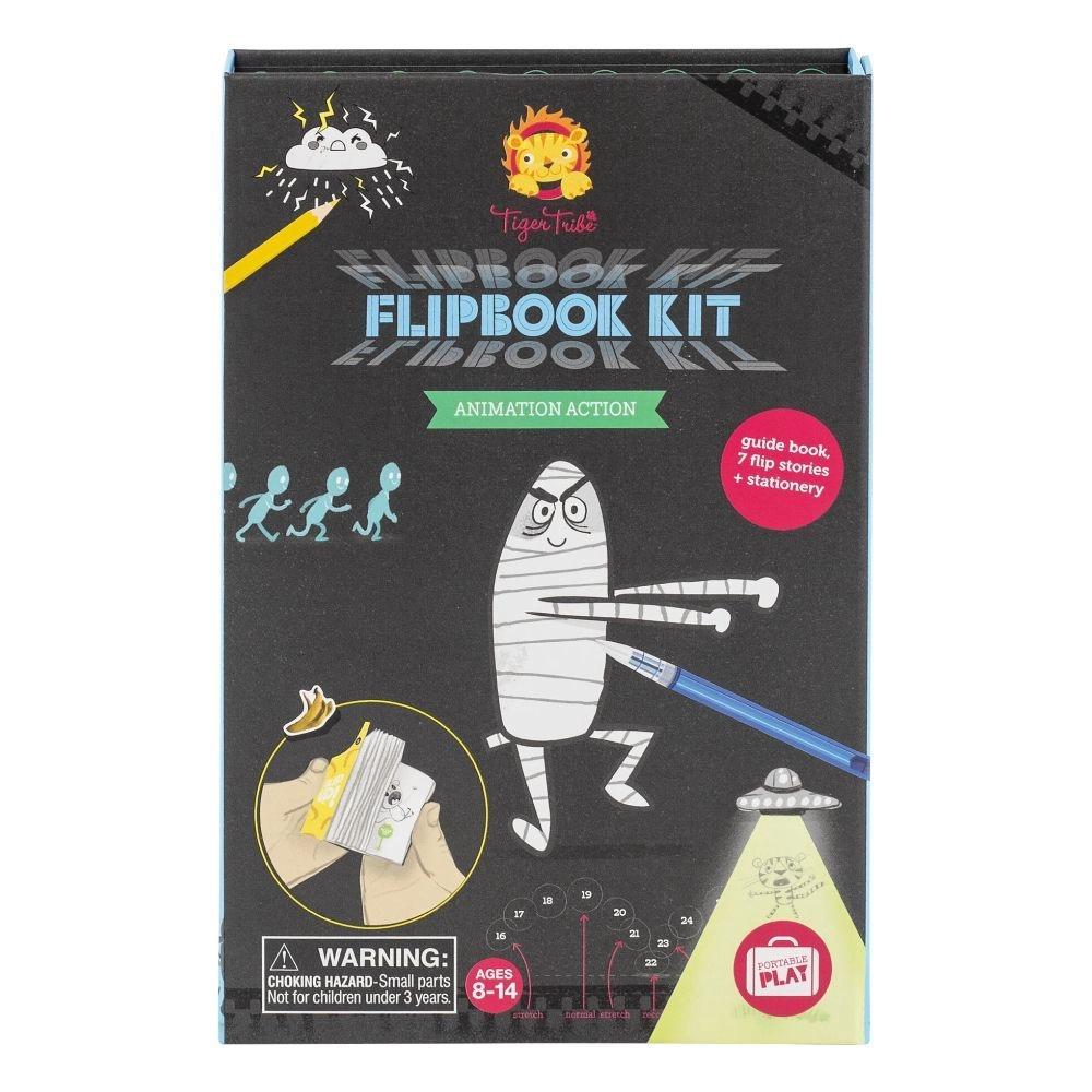 Tiger Tribe Flip Book Kit - 5+ years