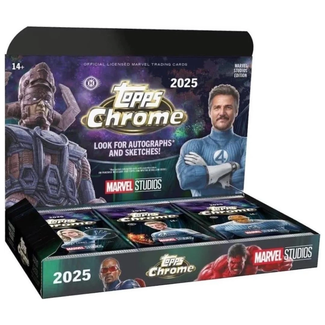 Topps Marvel Studios Chrome - 80 pcs